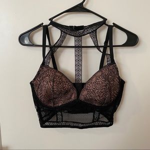 VS Very Sexy Lined Plunge Lingerie Top